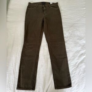 Banana Republic Men’s Traveler Pant - Brown / Olive (31x32 Slim Fit)